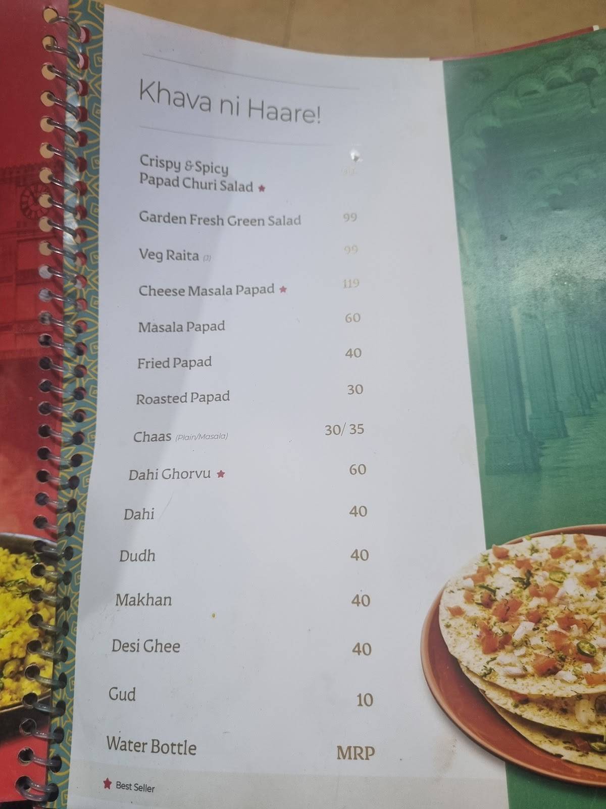 Shivshakti Kathiyawadi - Vastrapur menu
