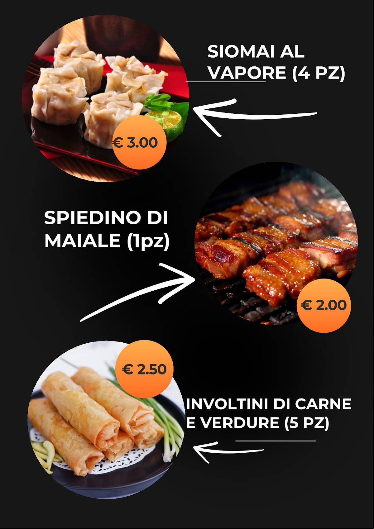 Menu di Snack2Go 