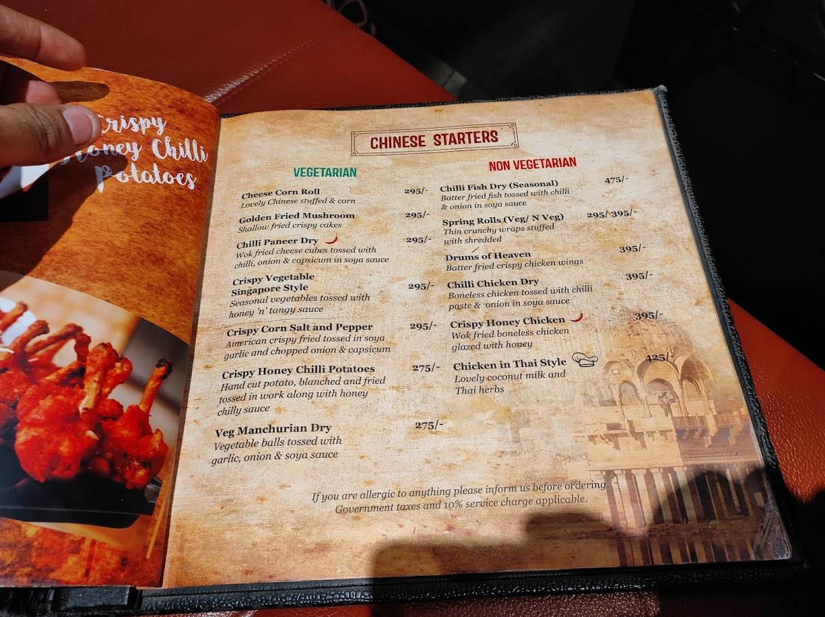 THE GRILLS, FOOD JUNCTION menu