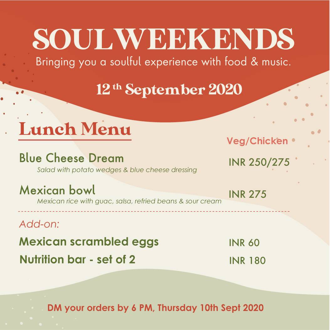 The Good Life Eatery - Madras menu