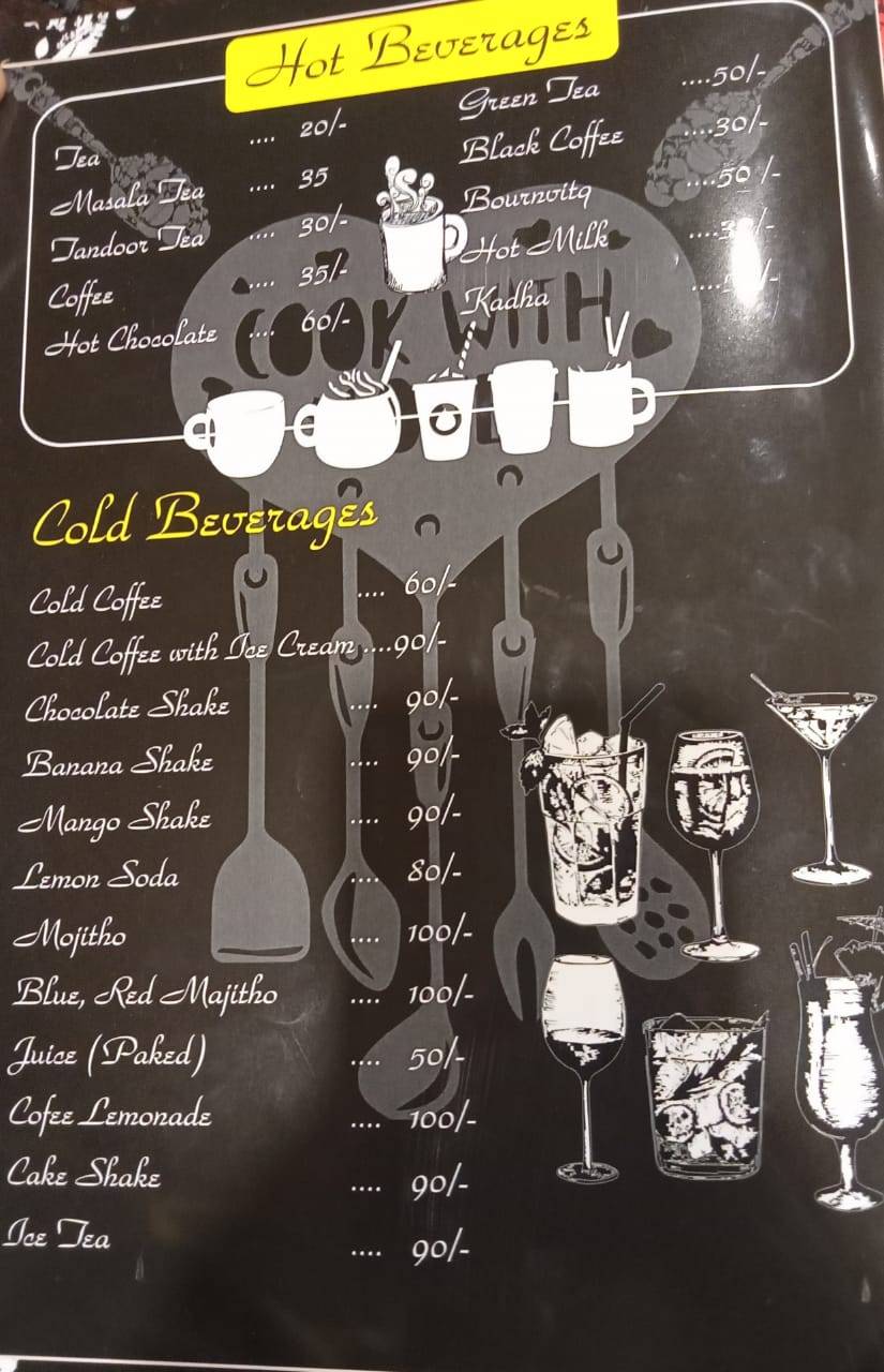 Tikka ' N ' TALKS menu