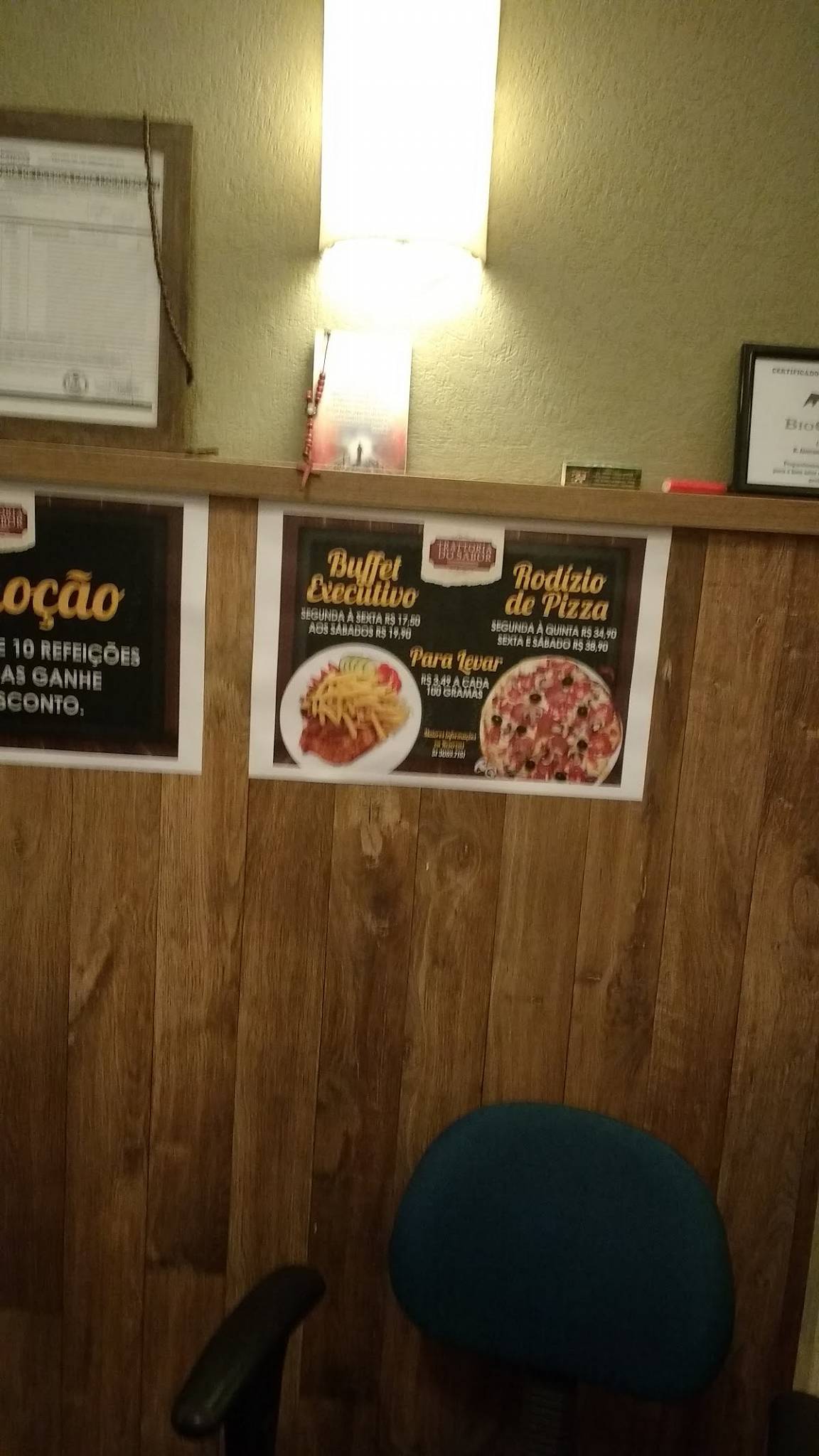 TRATTORIA DO SABOR Rest e PIZZARIA cardápio
