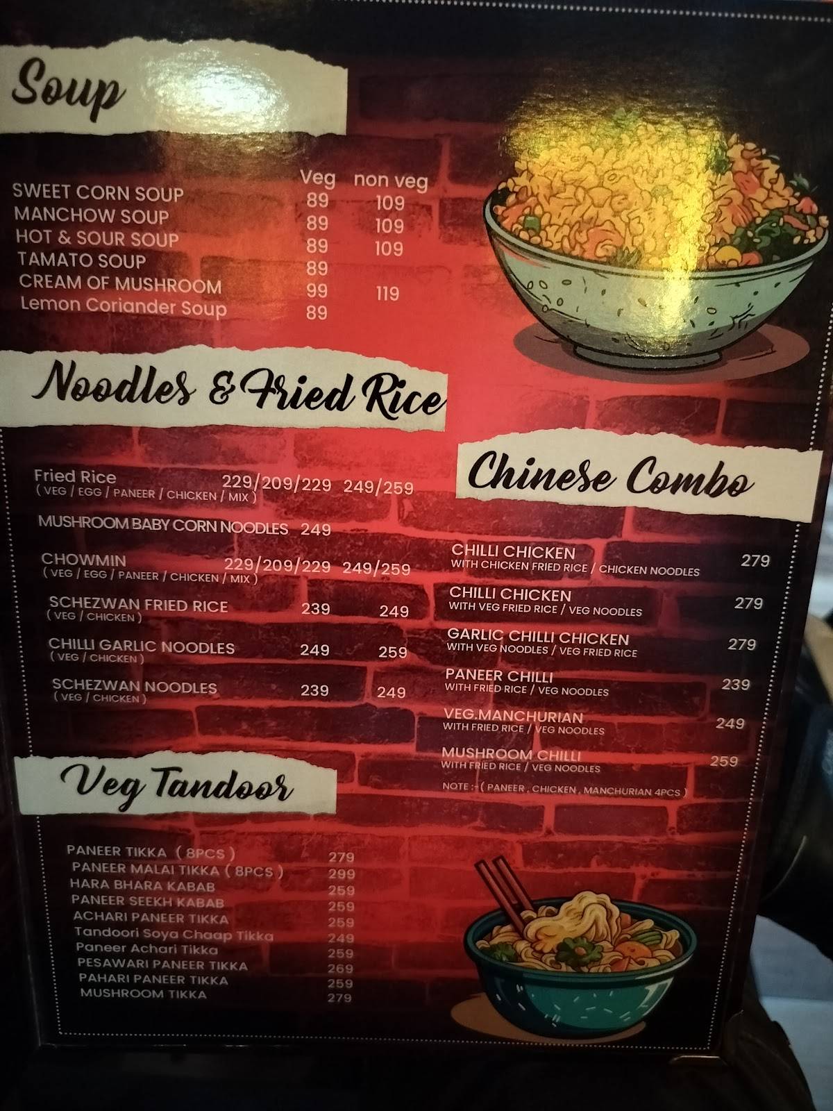 Underground Cafe & Restaurant - Restaurant And Cafe menu