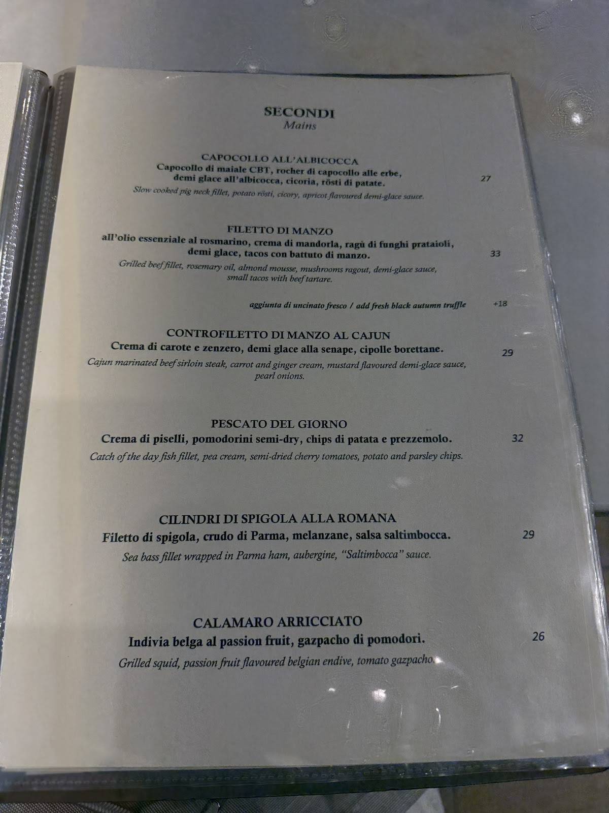 Menu di Unik Restaurant 