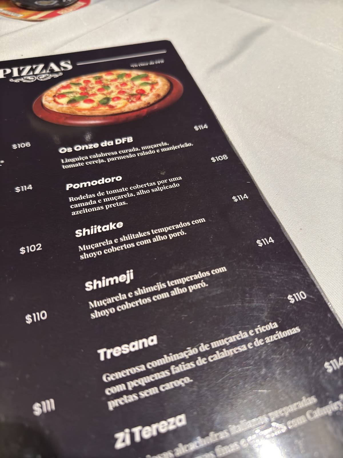 Zi Tereza Di Napoli cardápio