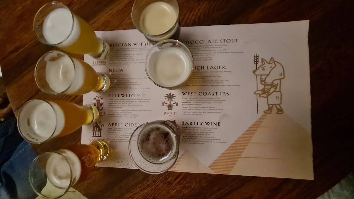 Zythum Brewing Co menu