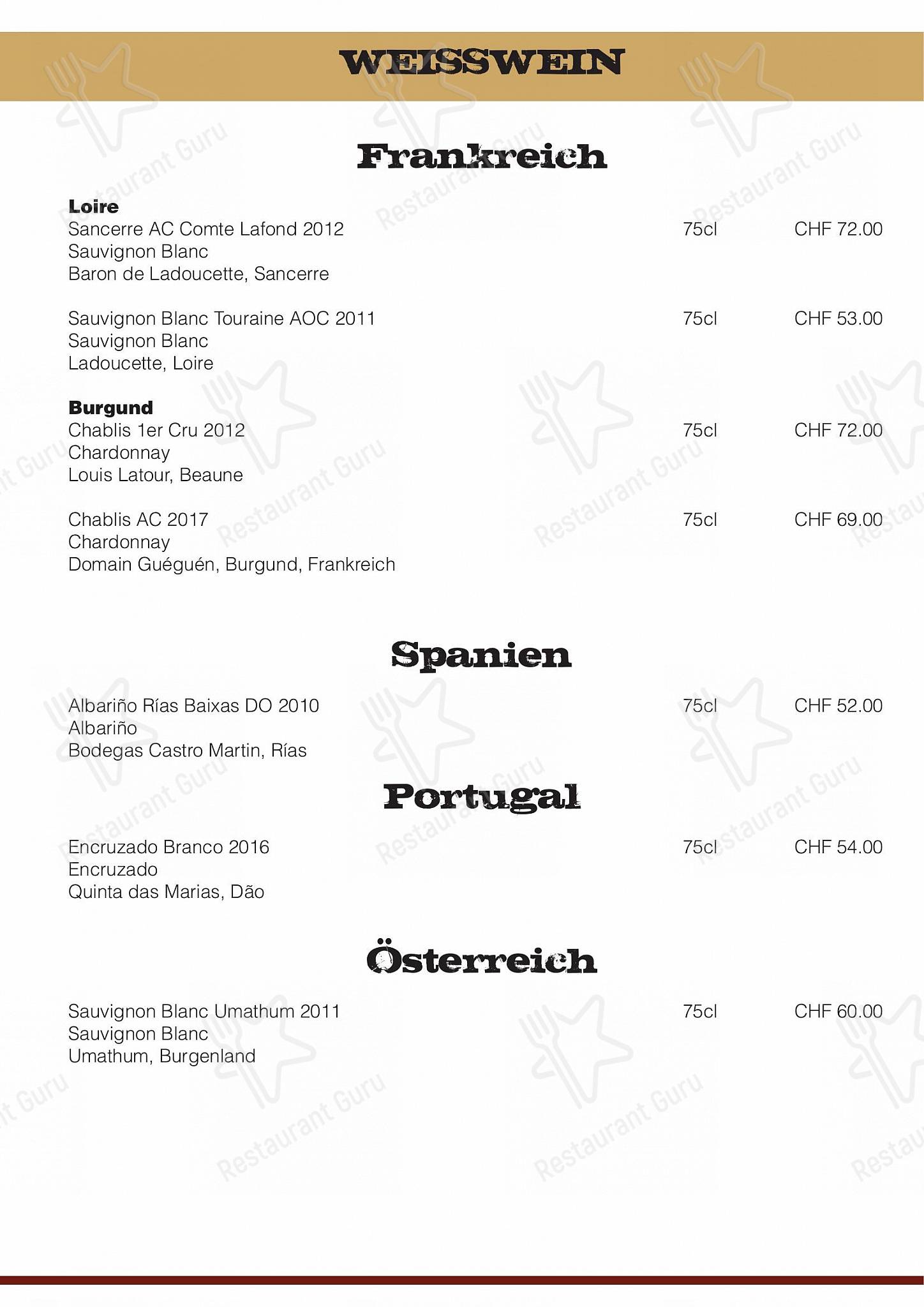 OUR MENU per Restaurant elements ristorante