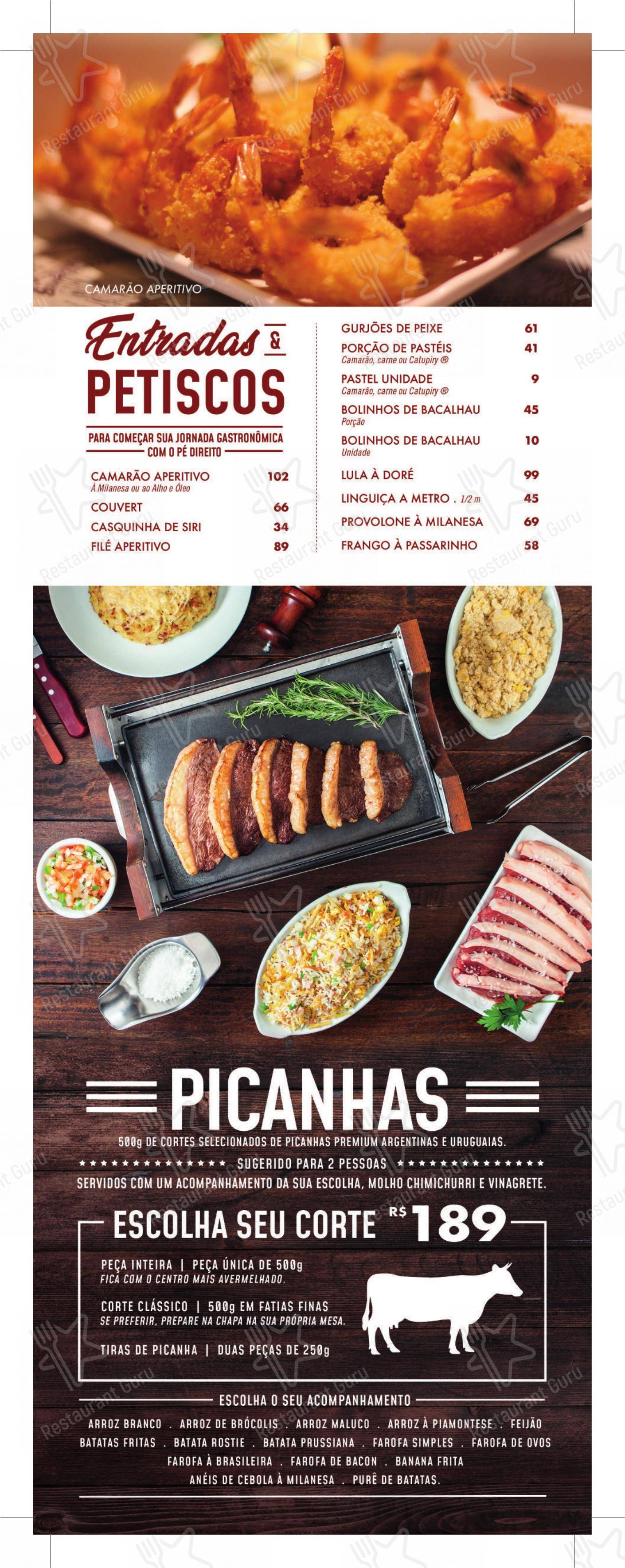 菜单 para Restaurante Picanha & Etc - Barra da Tijuca em Rio de Janeiro