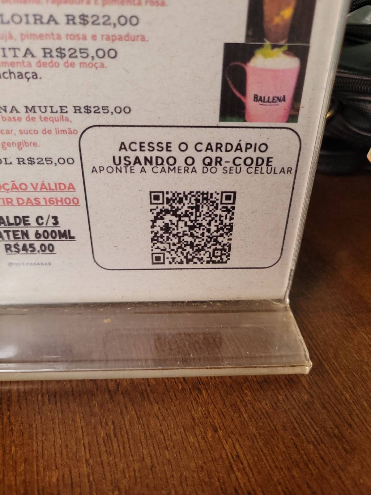 Restaurante Que Pasa? cardápio