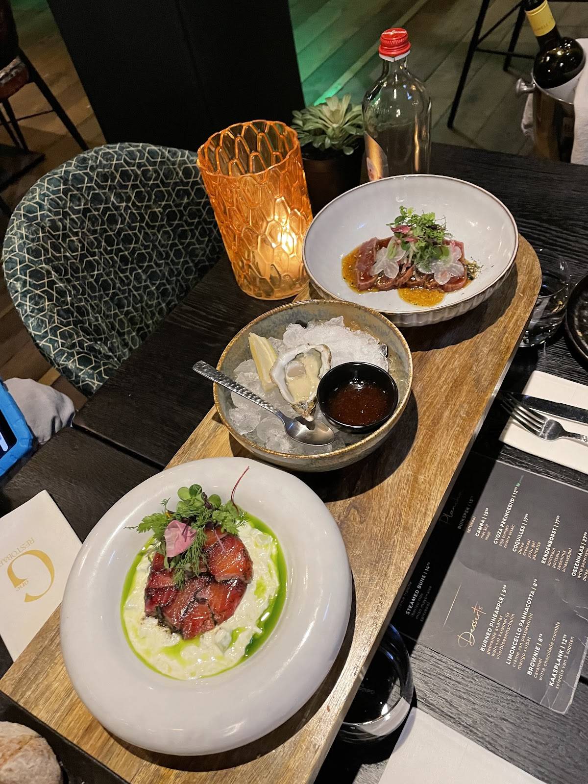 Menu de Restobar G1
