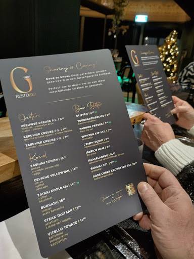 Menu de Restobar G1