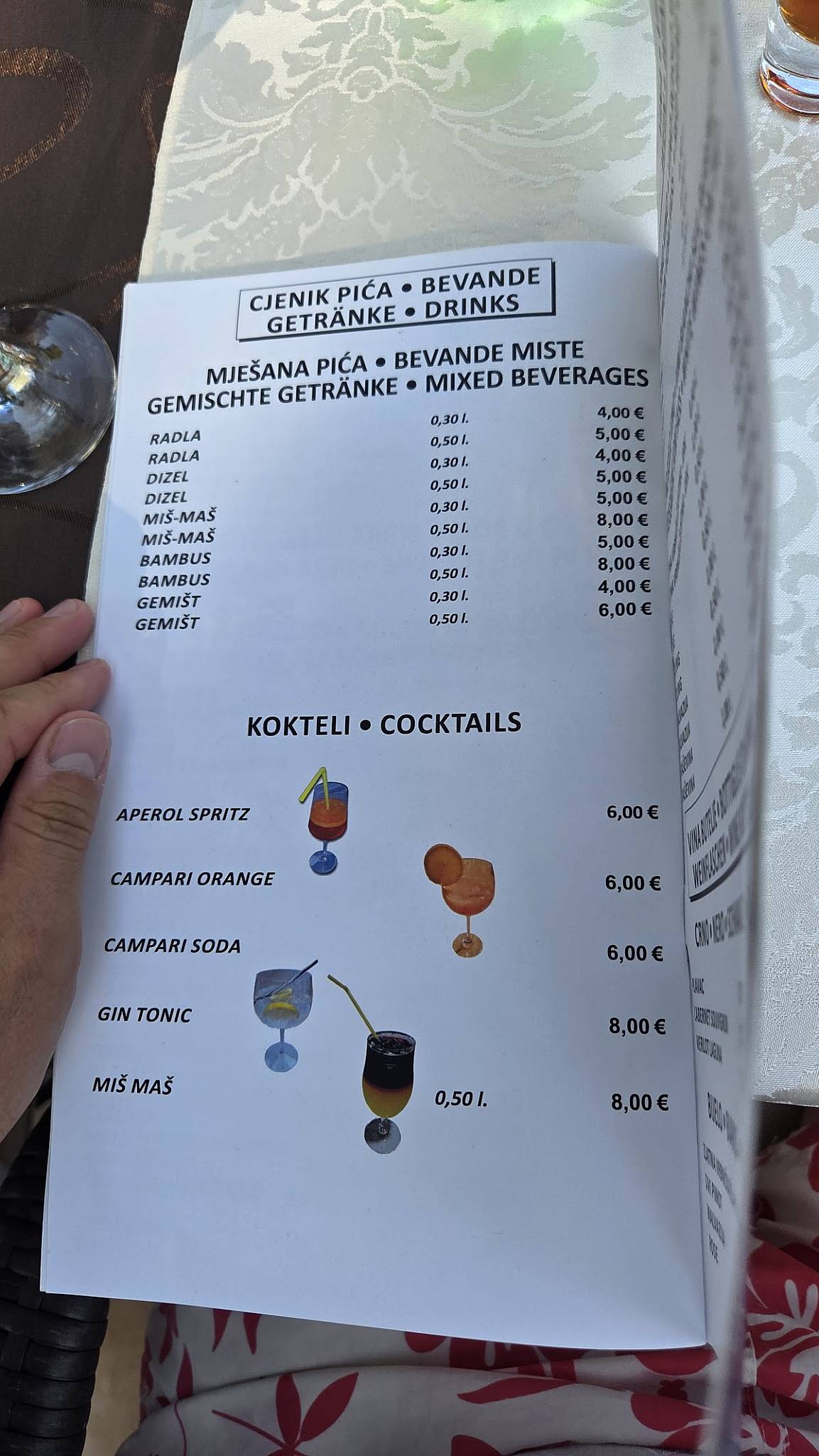Menu di Restoran Ježevac 