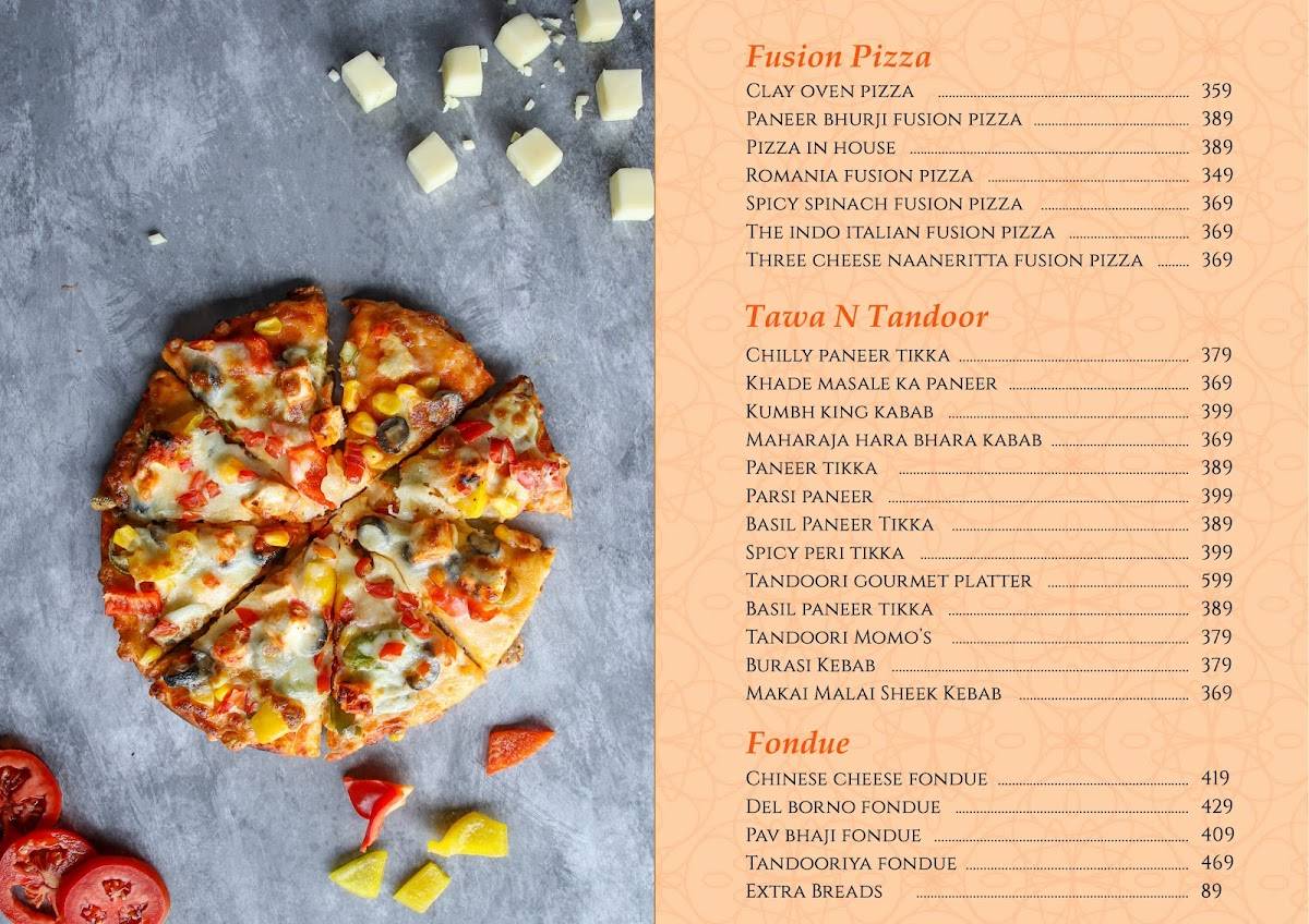 Retro Bistro : The Fine Multi Cuisine Restaurant ( Vadodara ) menu