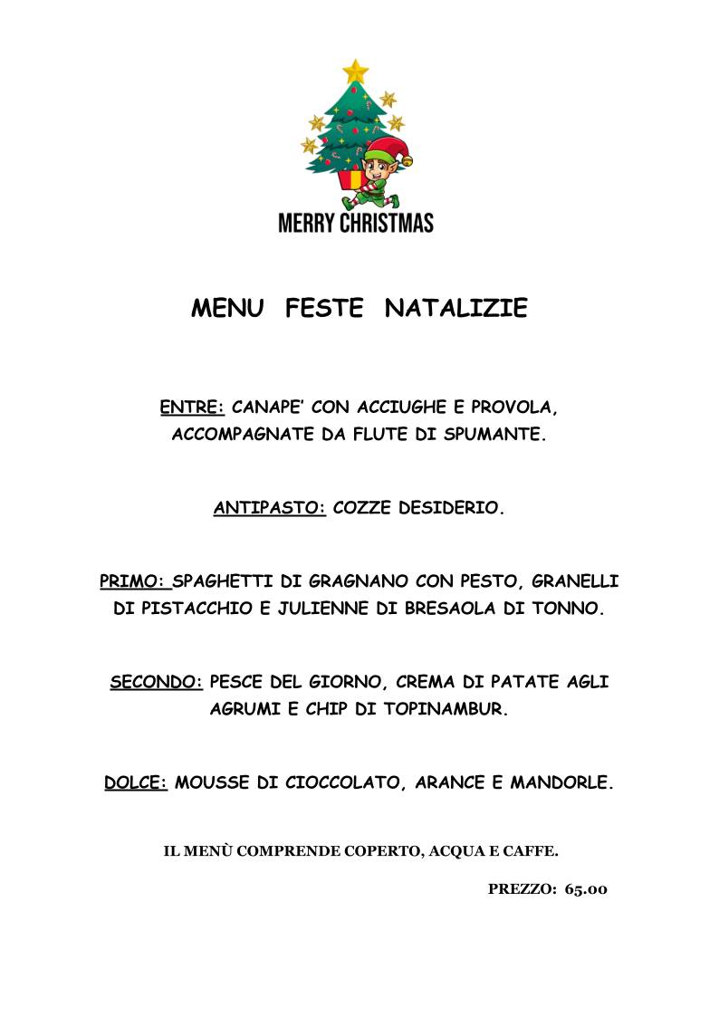 Menu di RetroCucina - Trattoria Moderna 