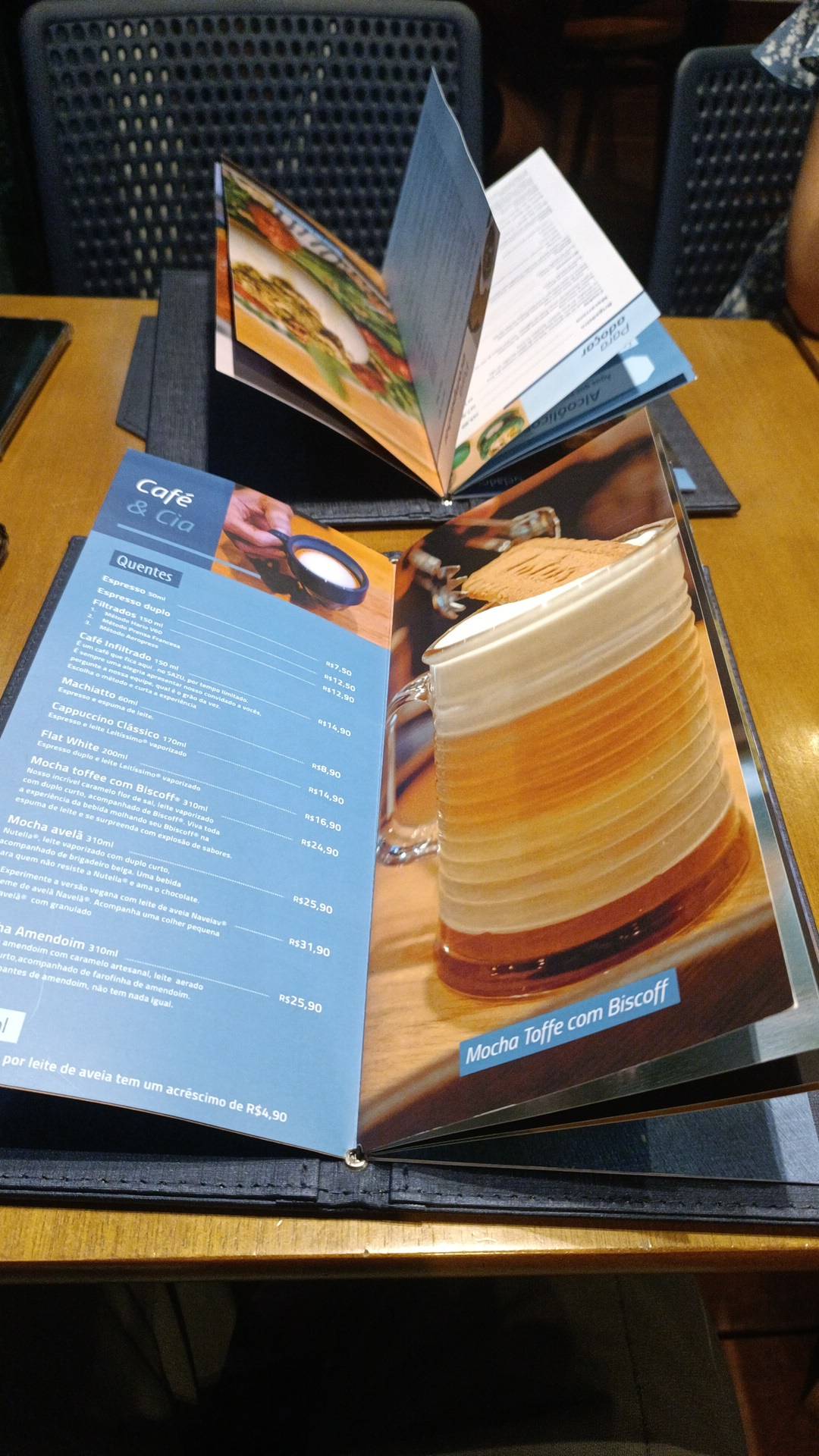 Sazu Café cardápio