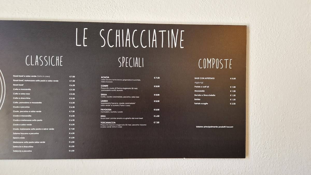 Menu di Ristobottega Tomei 