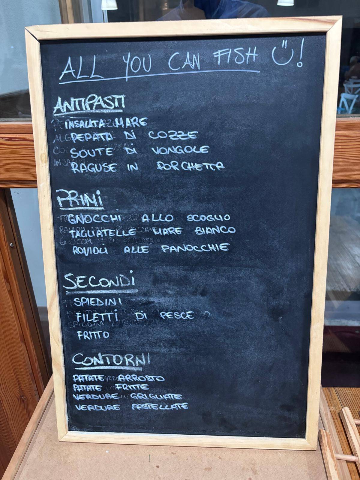 Menu di Ristorante Amici Del Mare 