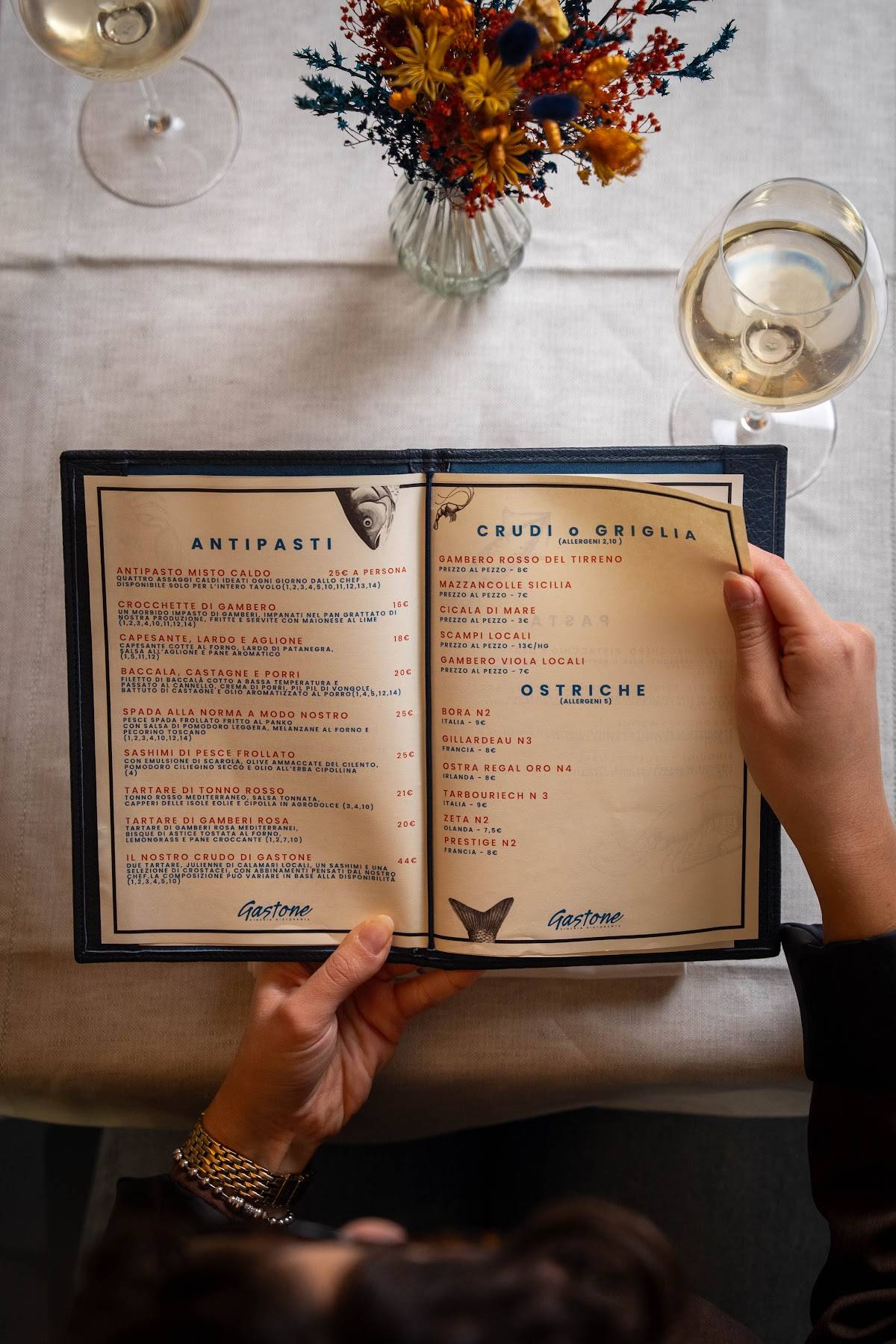 Menu di Ristorante Gastone 