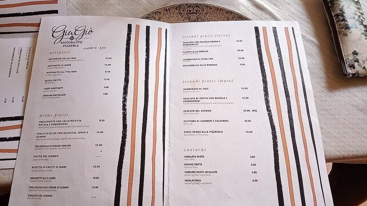 Menu di Nove Radici - Apulian Food Experience 