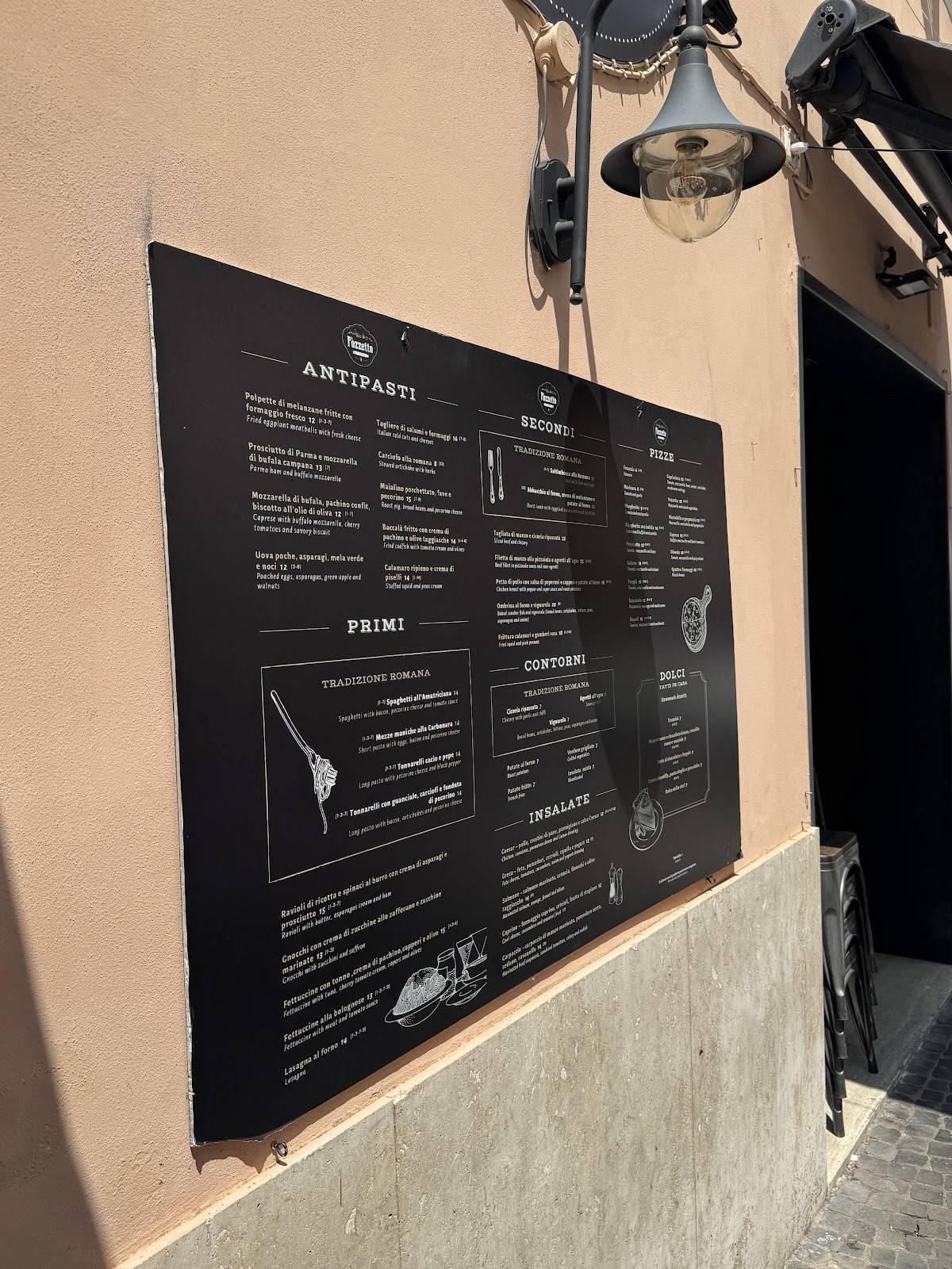 Menu di Il Pozzetto 