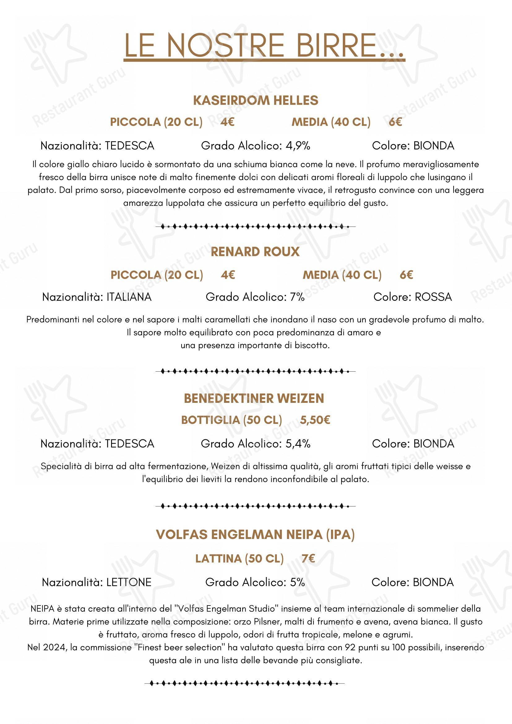 Menu per Ristorante Jolly'S Pizzeria - Asporto e a Domicilio in Grassobbio
