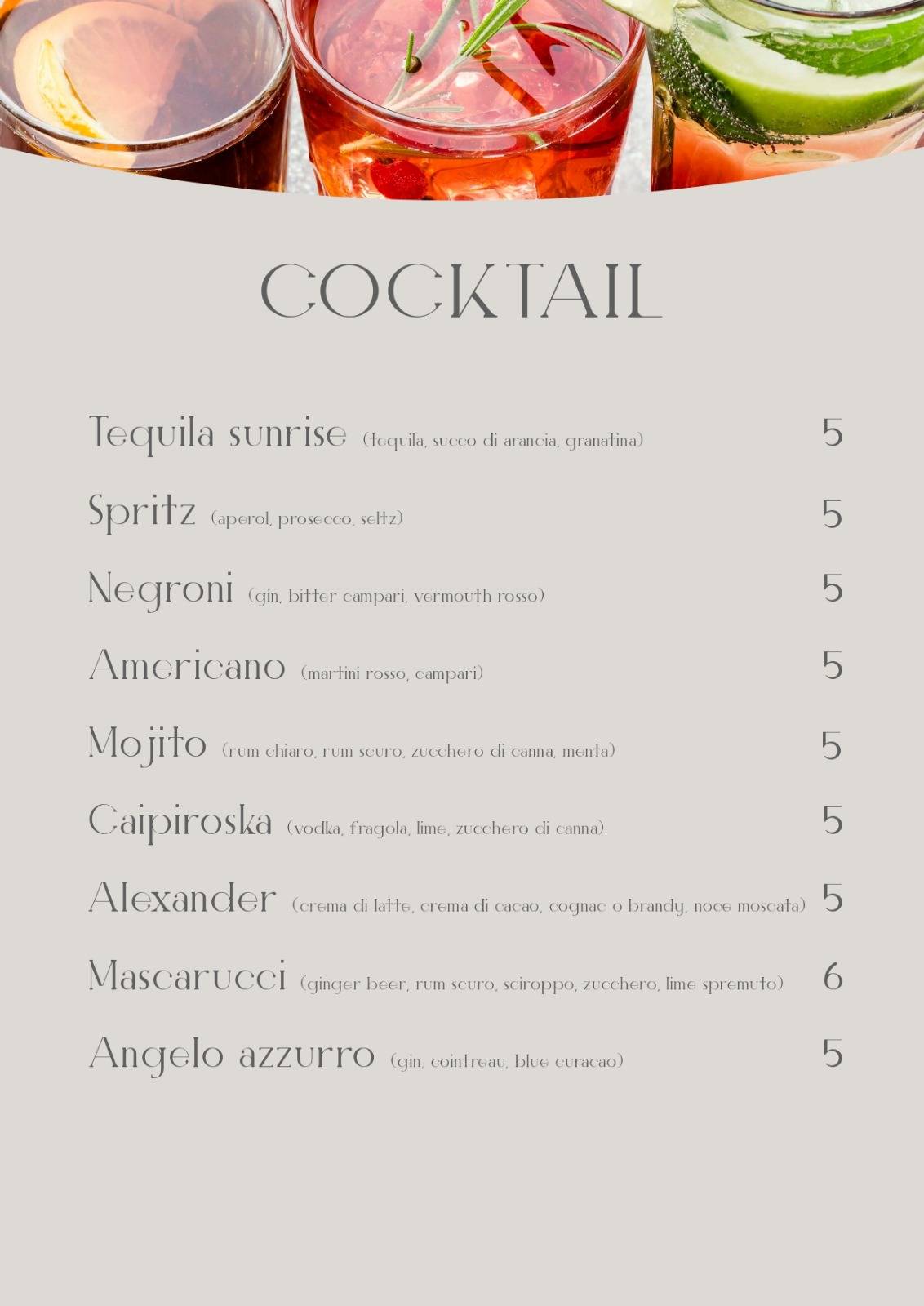 Menu di Ristorante Pizzeria Agriturismo Piccolo Ranch 