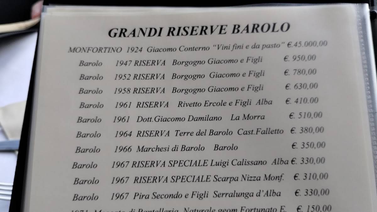 Menu di Ristorante Pizzeria Il Commercio 
