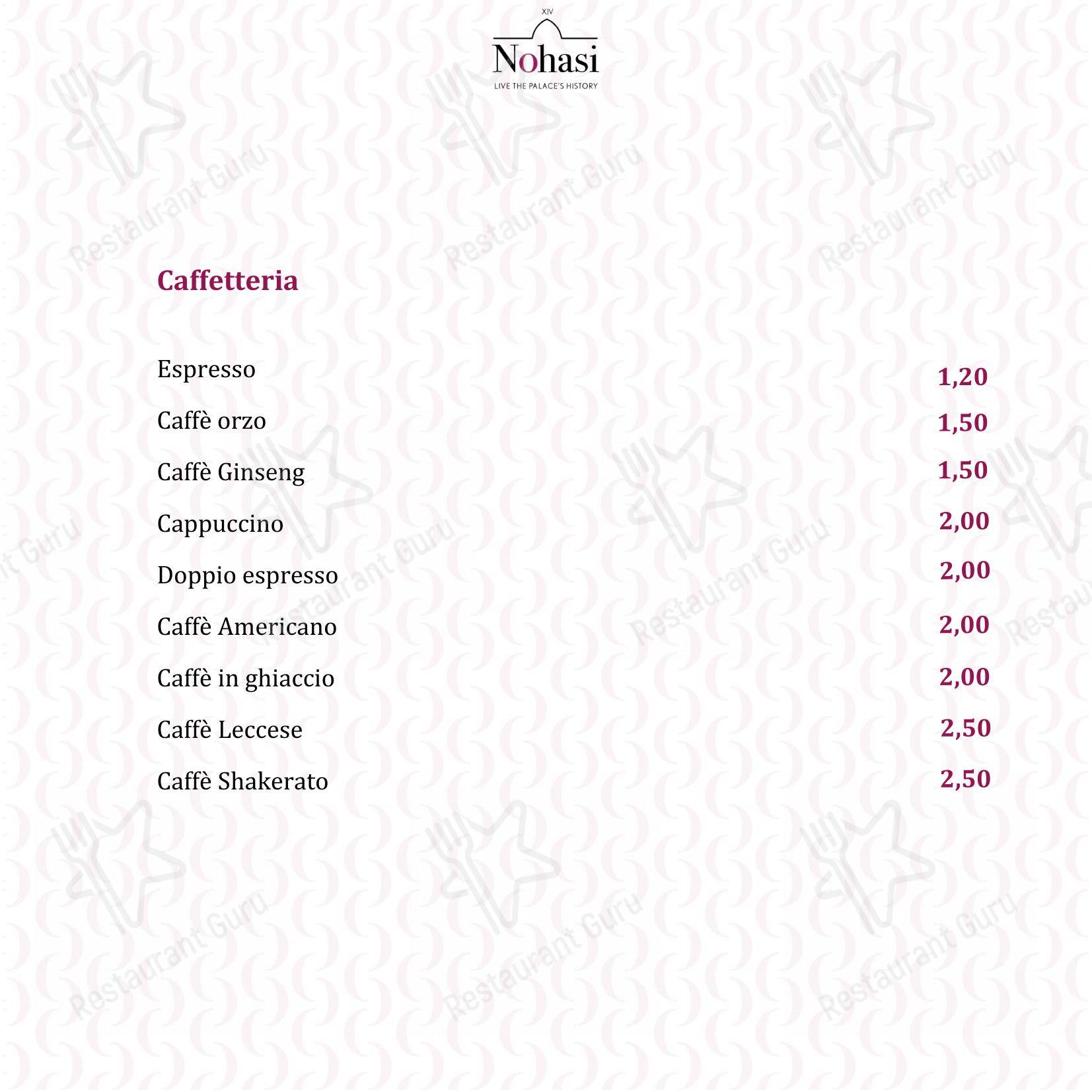 Ristorante Signoria dans Noha - Menu