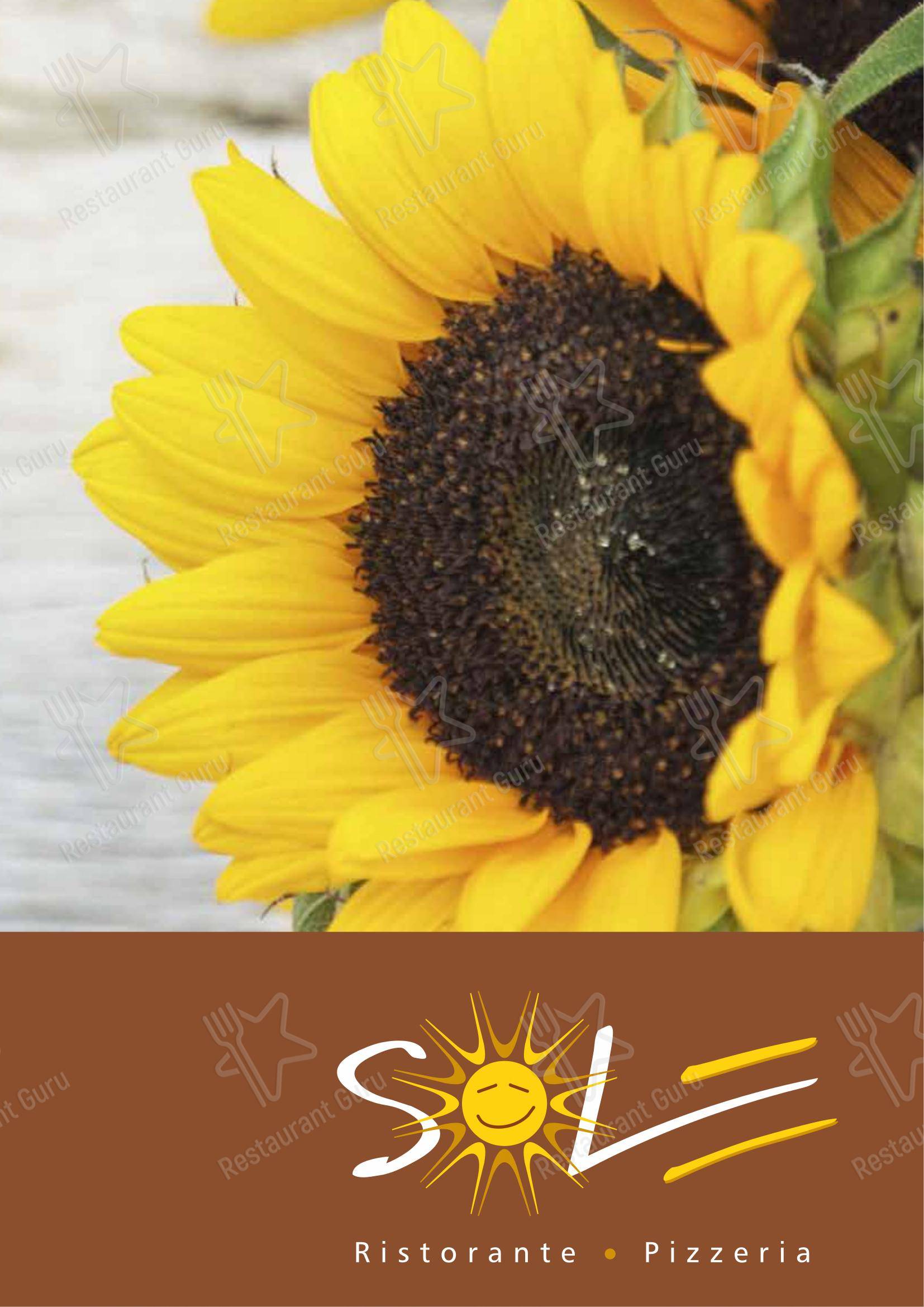 Menu bar pour Ristorante Sole dans Giubiasco