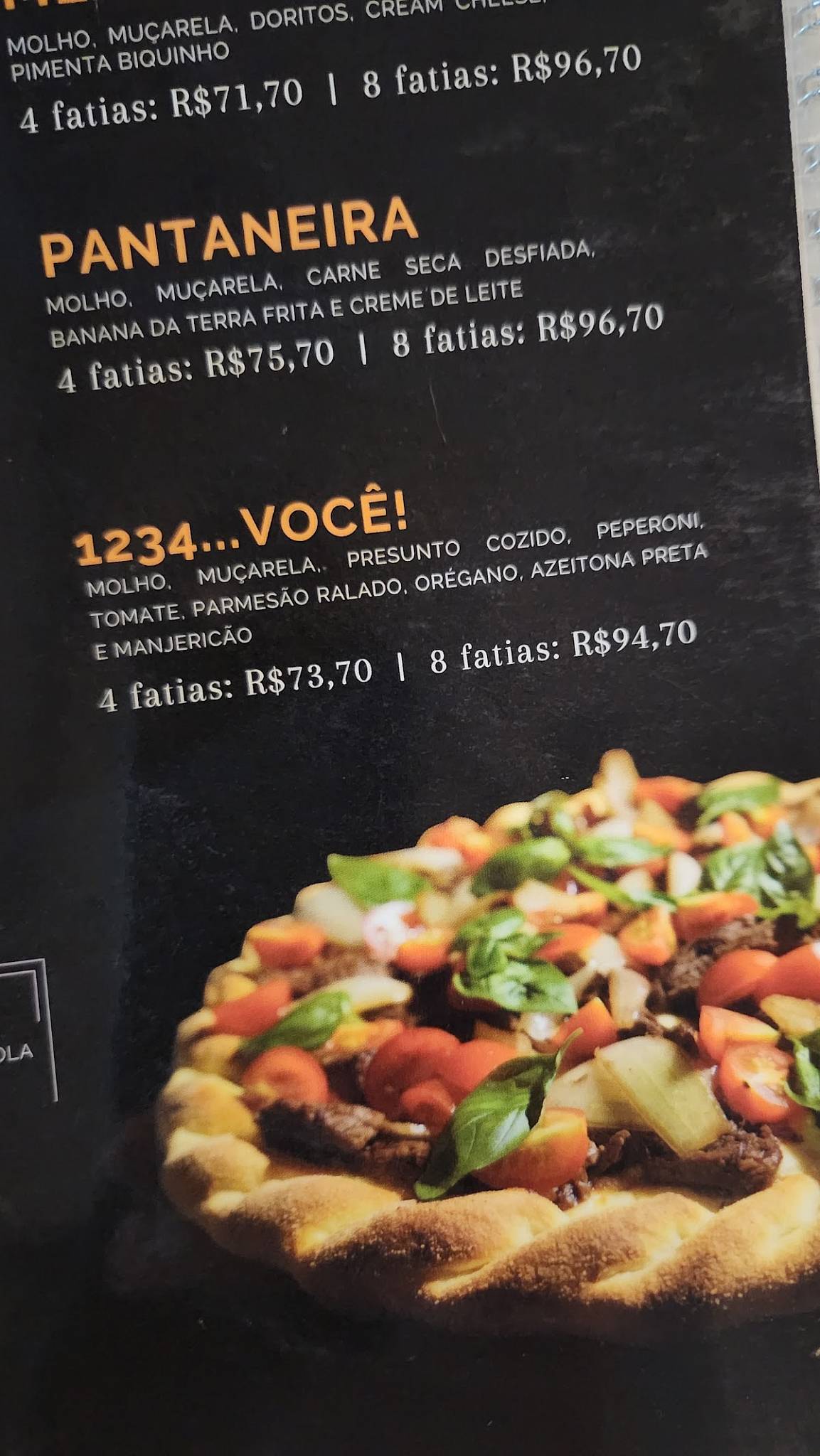 Ritorna Restaurante e Pizzaria cardápio