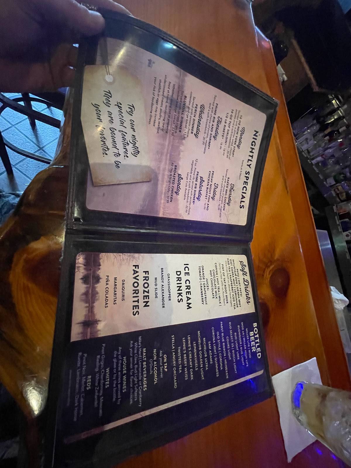 Menu at River's Edge Pub & Grub, Wisconsin Dells, 30 Co Rd A