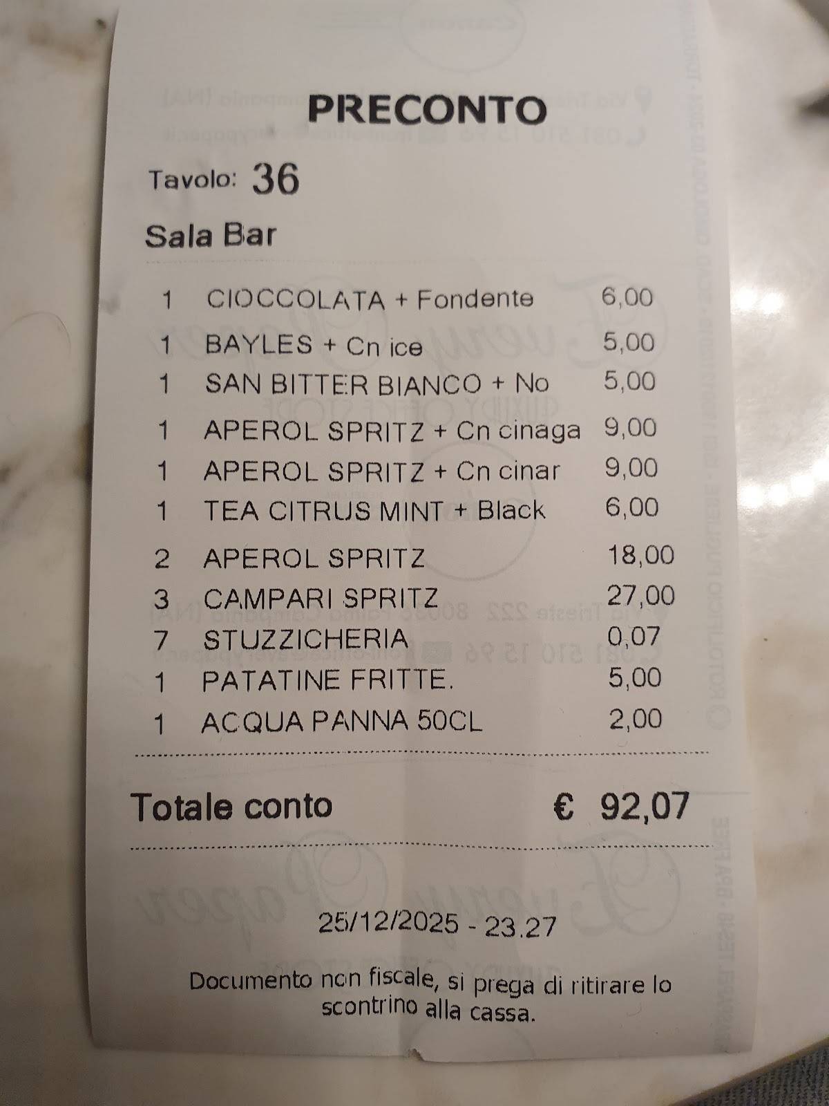 Menu di Ro Cafè, Bistrot & Patisserie 
