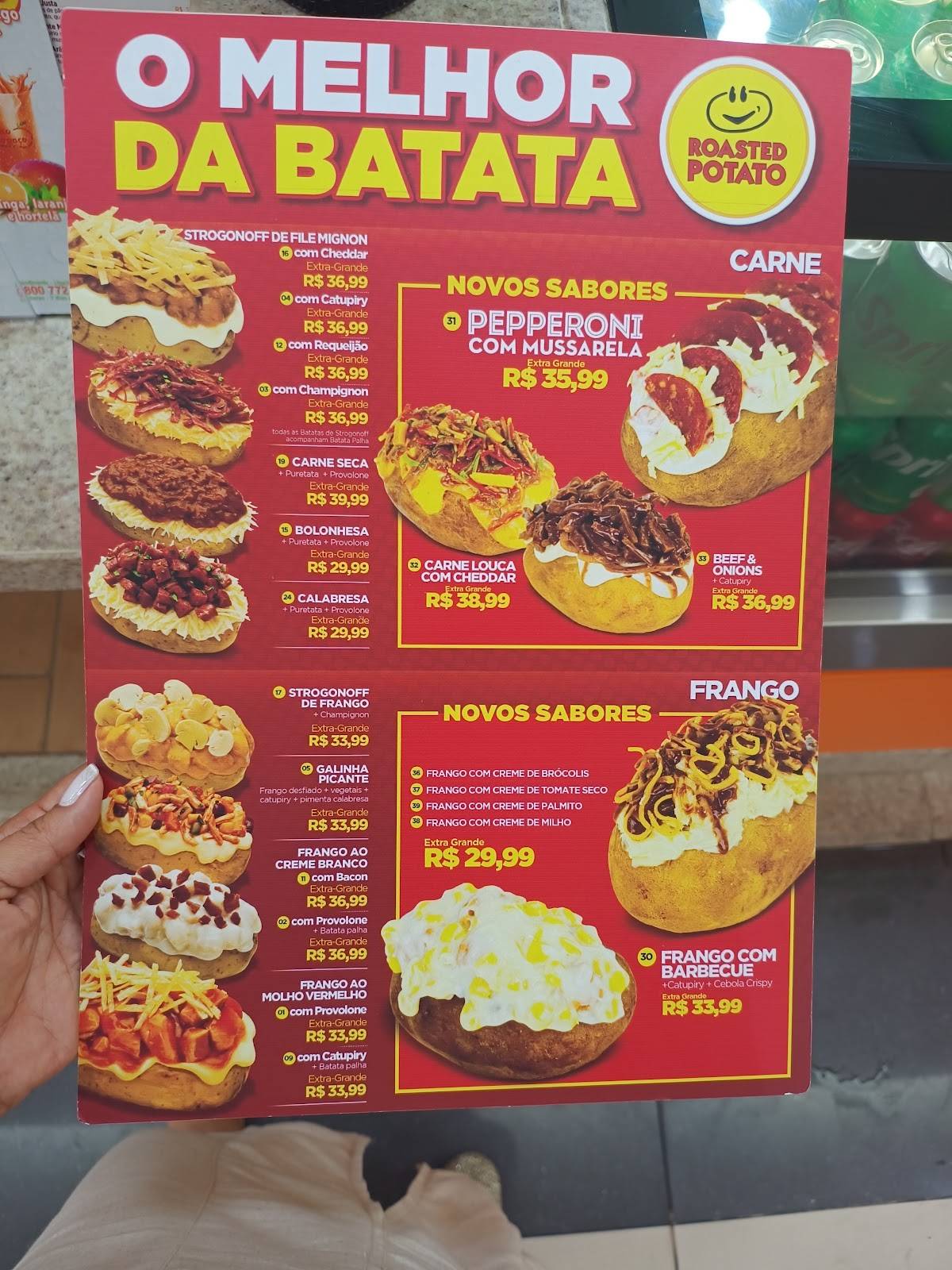 Roasted Potato Bauru Shopping cardápio