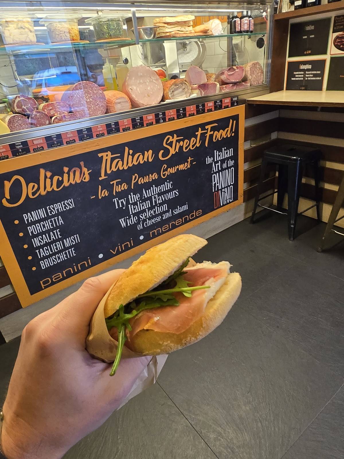 Menu di Panino Divino 