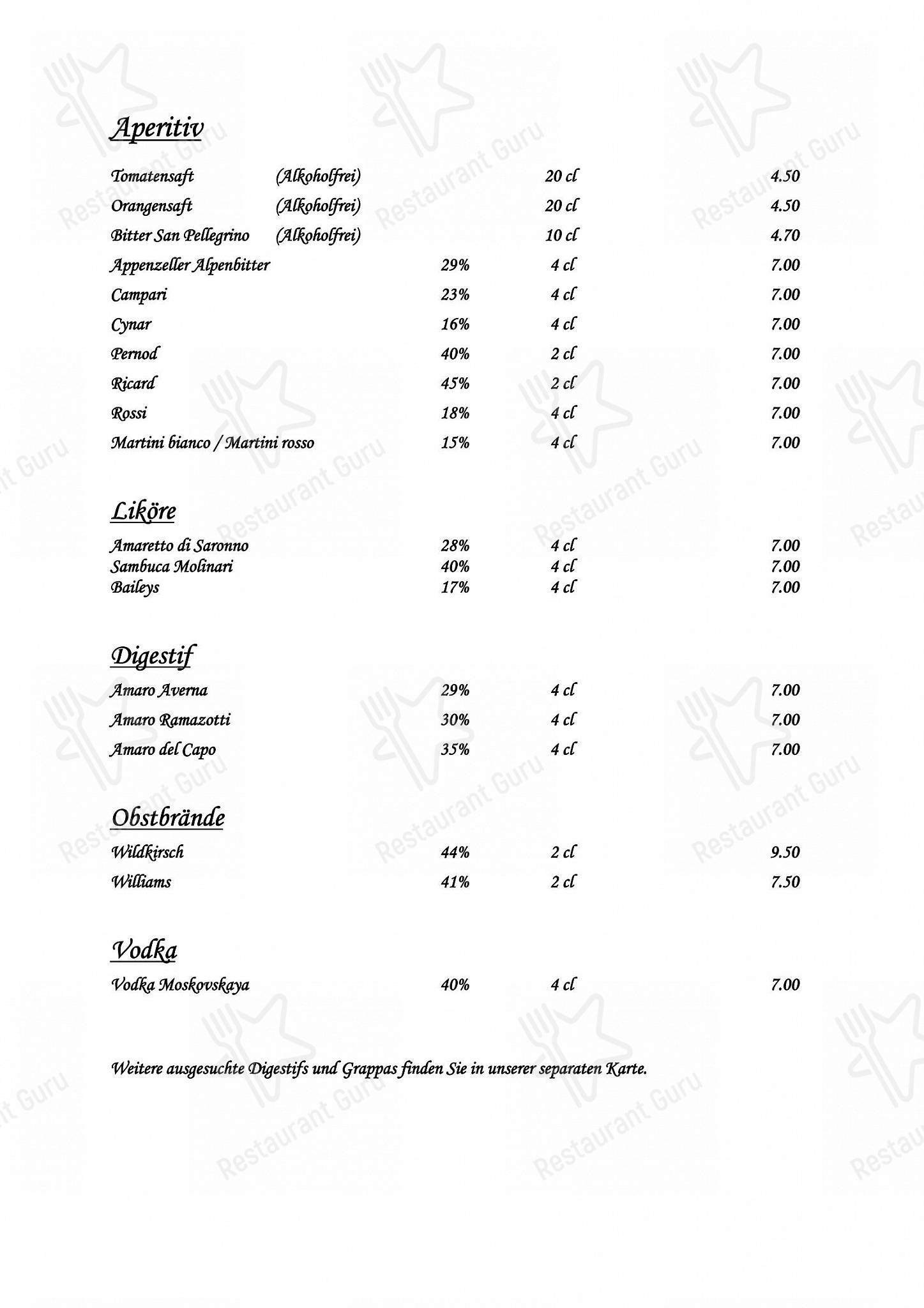 Menu di Römerhof Augst - Boronia Catering Menu Pack