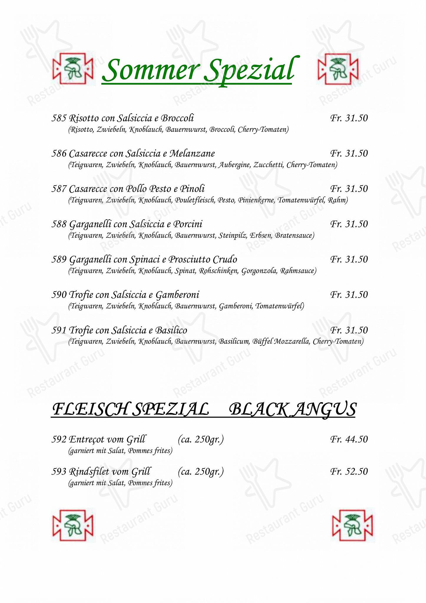Boronia Catering Menu Pack per Römerhof Augst in Augst