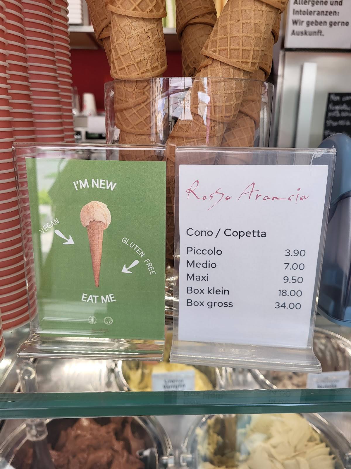 Menu di Rosso Arancio Bülach 