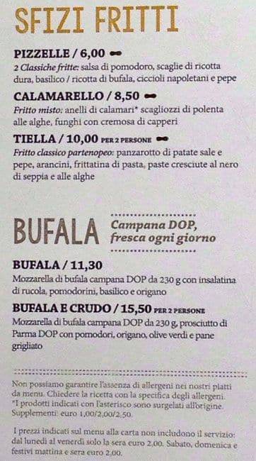 Menu di Rossopomodoro Largo La Foppa 