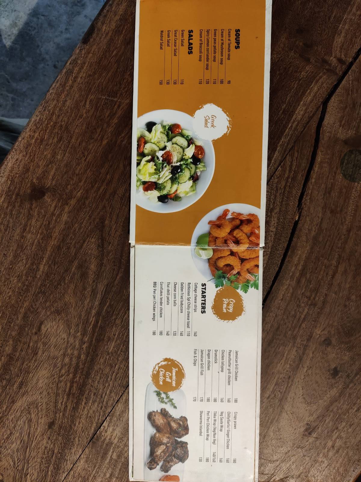 Rotticious menu