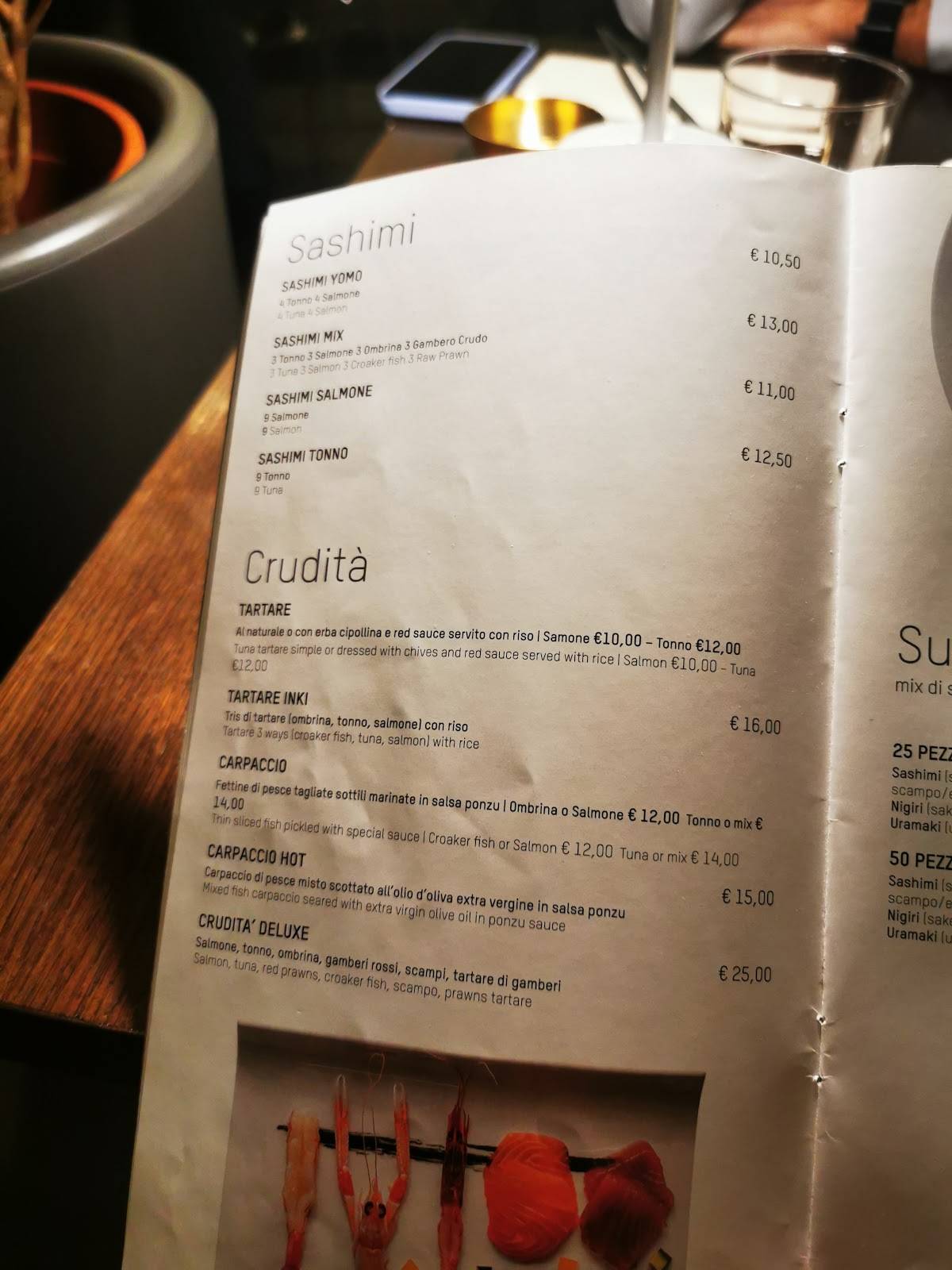Menu di Inki Makisushi 