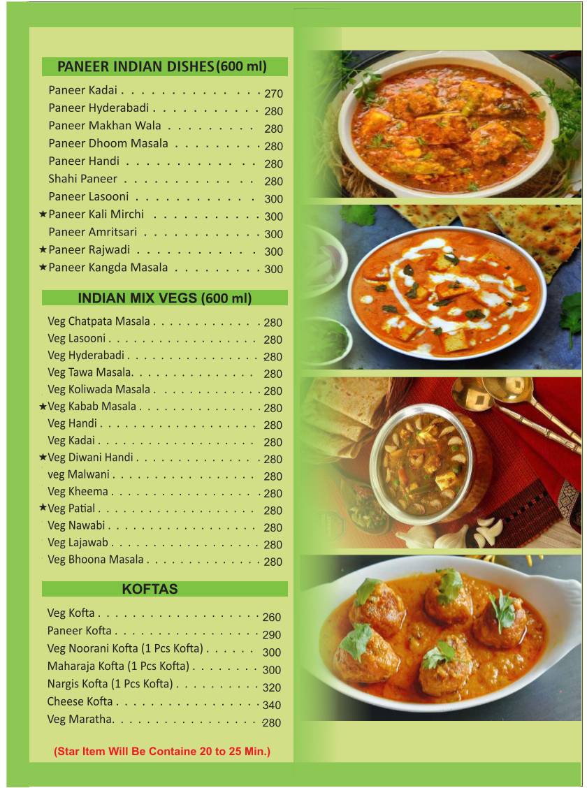 Royal Ice Cream Fine Dine (Since 1975) menu