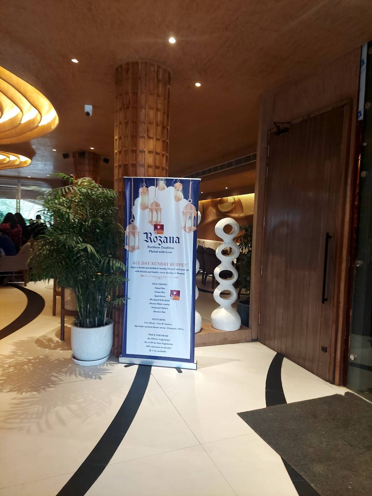 Rozana - Indian kitchen & Bar menu