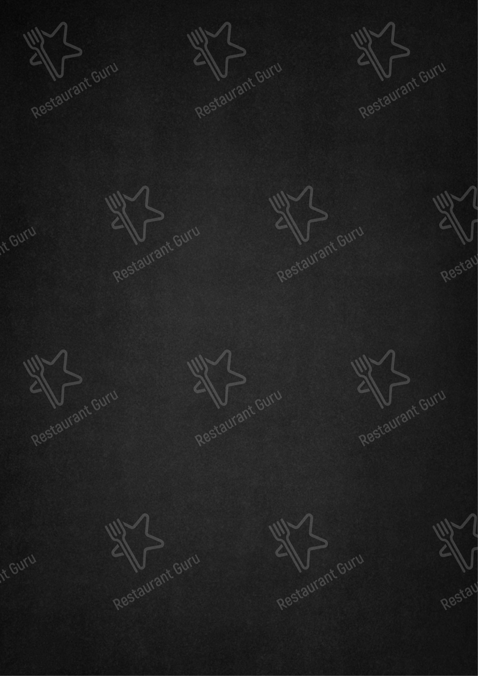 Menu pour Rudy's restaurant