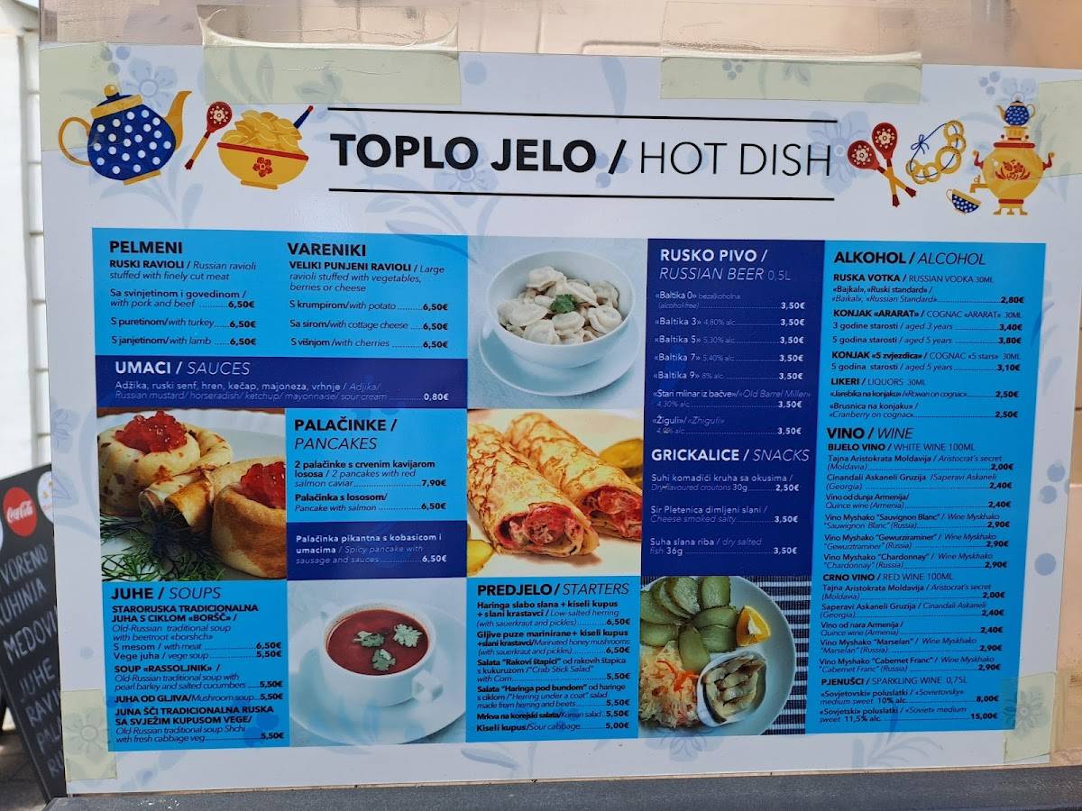 Menu di Rusko Bistro 