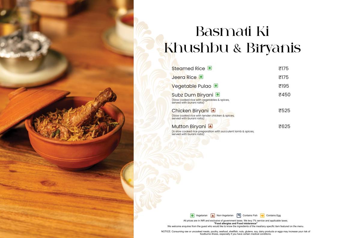 Rustic - Inspired Kitchen menu