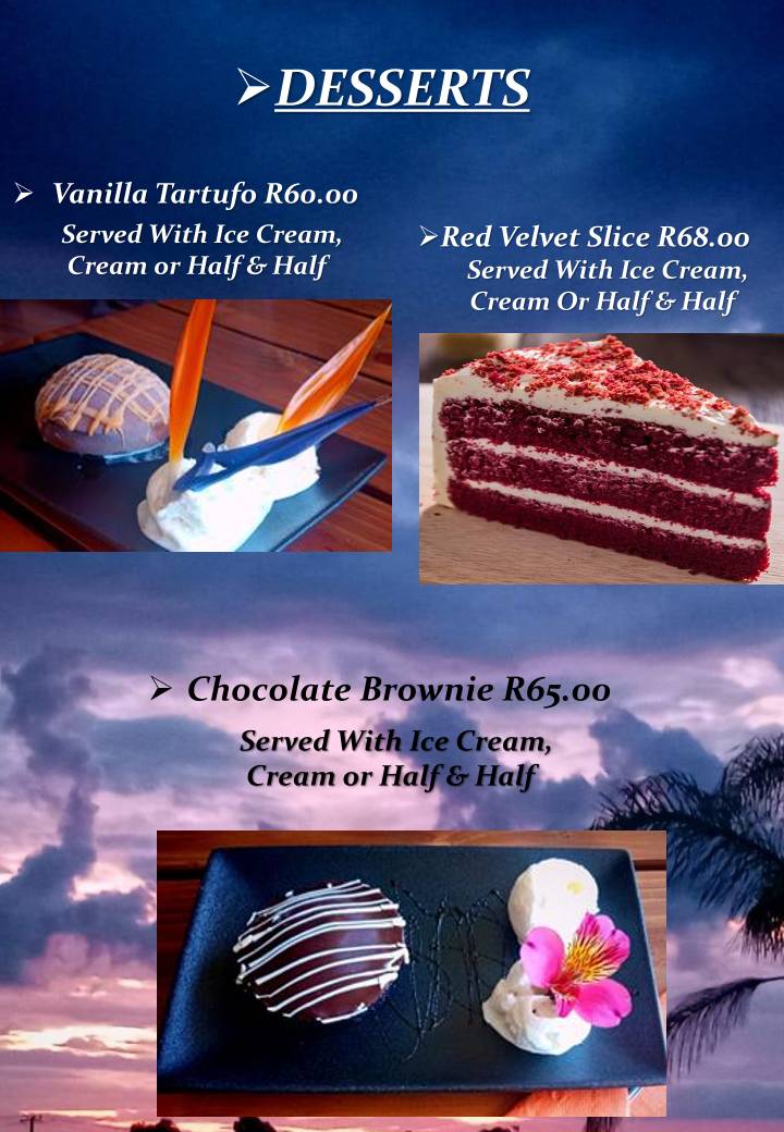 Menu de Rustic Roots Family Restaurant