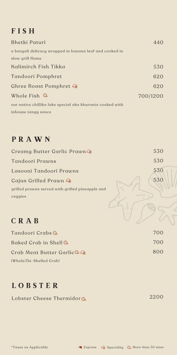 Saami Kitchen & Brewery menu