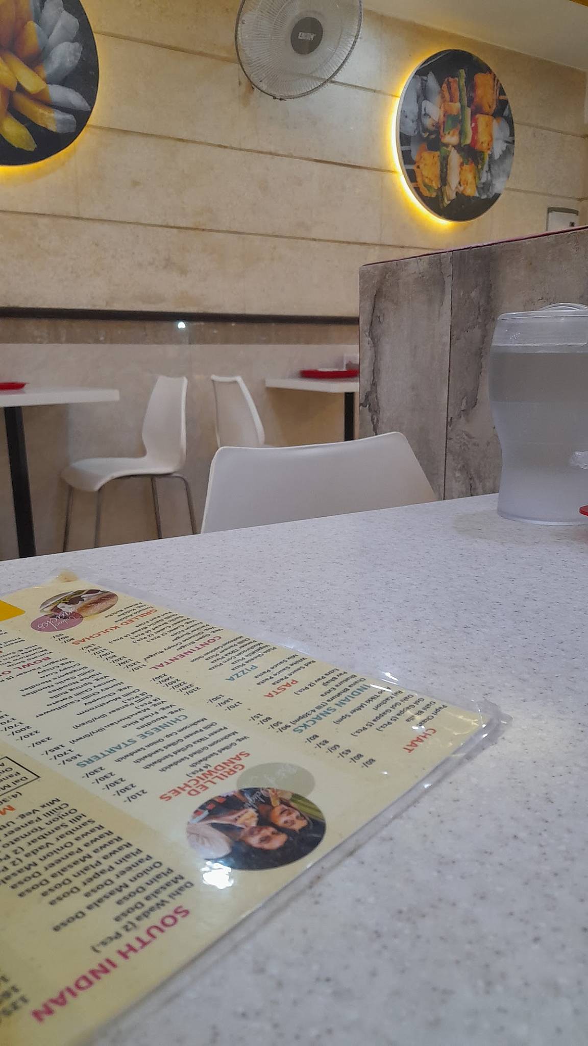 Sahni's Bakery menu
