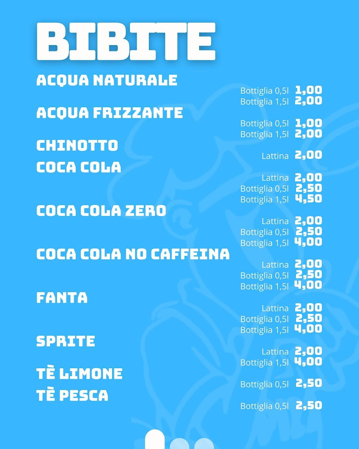 Menu di Sangiuliano Pizza 
