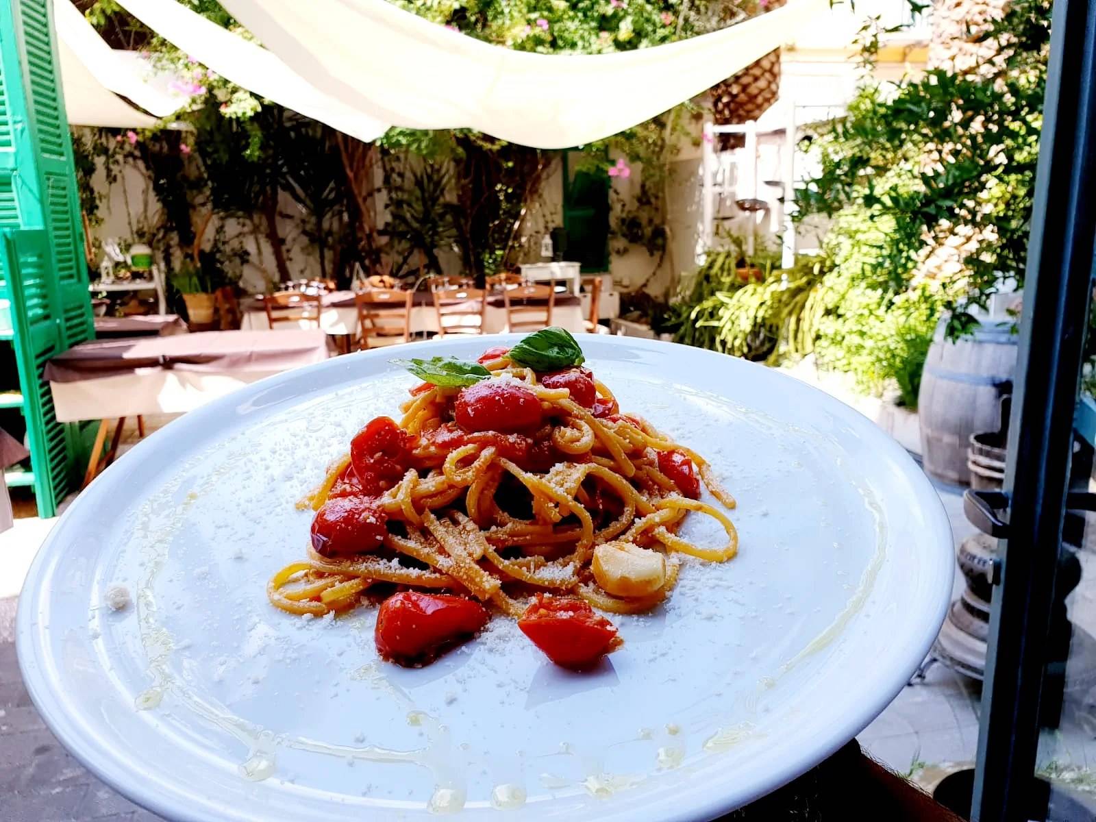 il giardino dei sapori menu